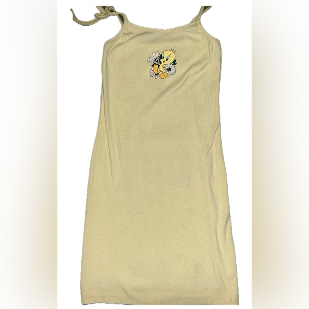 Yellow Tweety Bird Dress - Small